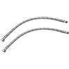 AERZETIX - Set di 2 tubi di alimentazione per miscelatore femmina 3/8'' - maschio M10 - lunghezza 400mm - tubo di collegamento/bagno/cucina - flessibile di rubinetto sanitario - C51110