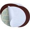 FEIHU PSA dischi abrasivi,Carta vetrata tonda grana 80, diametro 300 mm, Dischi abrasivi adesivi adatta per levigatrice a disco TSM305 / DS300 （6PZ)