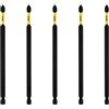 Saxton Blades Saxton PZ2 - Set di 5 punte per cacciavite magnetiche resistenti agli urti, 152 mm, per Dewalt, Milwaukee, Bosch, Makita, ecc