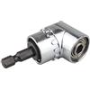HALJIA 105 gradi angolo punta da trapano esagonale gambo 1/4 di pollice regolabile cacciavite Socket Holder Adattatore Strumenti Punta per cacciavite