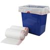 Cadine 30 L Sacchi Spazzatura con Coulisse, Bianco, 120 Sacco della Spazzatura