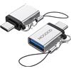 MOGOOD Adattatore da USB C a USB 3.0, adattatore da USB C a USB, adattatore da maschio di tipo C a femmina USB 3.0 Convertitore USB C OTG compatibile con laptop,power bank e altri dispositivi USB-C