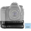 NEEWER Impugnatura Portabatteria di Ricambio BG-E20 Compatibile con Canon 5D Mark IV DSLR, Impugnatura Portabatterie Verticale con Due Scomparti Per 1 o 2 LP-E6/LP-E6N (Batteria non inclusa)