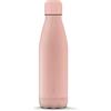 THE STEEL BOTTLE - Bottiglia Termica in Acciaio Inox, Isolamento sottovuoto a Doppia Parete, capacità 500 ml, Chiusura Ermetica, Borraccia Portatile (Pastel Peach)