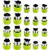 HONGXIN-SHOP Formine per Biscotti Verdura Mold Fiori Mini Frutta Cutter per Cookie Tagliatelle Fondente per Strumenti di Decorativo Food per Bambini 20 Pezzi