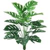 AIVORIUY Piante Finte Interno Piante Artificiali da Esterno Verdi Foglie di Areca Palma Piante di Monstera Tropicale Soggiorno Decorazioni Camera da Letto Balcone 18 Rami 76cm Foglia Grande