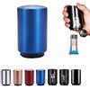 Suoxu Apribottiglie magnetico automatico in acciaio inox, apribottiglie a spinta, per bottiglie di vino, birra, soda, accessorio da cucina