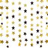 NITAIUN 65 piedi a forma di stella carta ghirlanda, striscione di ghirlanda di carta stella riflettente, carta ghirlande stelle per matrimonio, vacanza, festa, anniversario di matrimonio (oro)