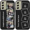 ZhuoFan Cover Personalizzata per Samsung Galaxy S21 FE (5G) 6,4, Personalizzato Custodia con Foto Immagine Testi Custom Case, Nera Silicone Antiurto Personalizzabile Custodie per samsung s21 fe