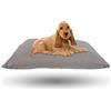 Ligo Smart Elegance - Cuscino Cuccia per Cani sfoderabile Realizzata a mano in Italia. Cuscinone morbido Cuccia per Cani in tessuto di qualità italiana lavabile. (M | 70X50 cm, ECRU')