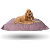 Ligo Smart Elegance - Cuscino Cuccia per Cani sfoderabile Realizzata a mano in Italia. Cuscinone morbido Cuccia per Cani in tessuto di qualità italiana lavabile. (M | 70X50 cm, ROSA CIPRIA)