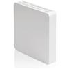 Yitexin Ceppo universale per coltelli con 4 fessure, supporto per coltelli da parete, colore bianco, organizer per coltelli da cucina, autoadesivo, rimovibile per una facile pulizia (bianco)