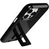 tech21 EvoCrystal - Custodia per iPhone 14 Pro Max, compatibile con MagSafe, protezione dagli urti, con cavalletto, colore: Nero ossidiana