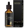 NANOIL Olio di mandorle Nanoil Almond Oil 50ml - naturale, spremuto a freddo e non raffinato per la cura di viso, corpo e capelli, protezione UV, Effetto rivitalizzante e lifting