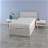 Italian Bed Linen TOPPER MORFEO trapuntato con fascia coprimaterasso, Singolo 80x195cm