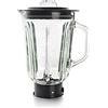 Lacor 69584 Caraffa per frullatore delicy, Contenitore in Vetro, Ideale per succhi di Frutta, frullati e Creme, 4 Lame, Coperchio a Chiusura ermetica, 1,5 l