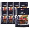 Dehner Spuntino per gatti, carne di coniglio con biancospino, 8 x 45 g (360 g)