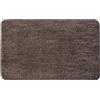 MIULEE Tappeto Bagno Ultra Morbido e Felpato Marrone 40x60 cm