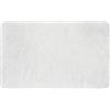 MIULEE Tappeto Bagno Ultra Morbido e Felpato Bianco 40x60 cm