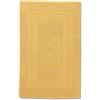 Casatessile CASA TESSILE - Tappetino da bagno in spugna, 60 x 120 cm, colore: Giallo