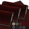 GadHome Tappeto Ingresso casa, Vino Rosso 90x150 cm|Tappeto da Esterno, intrappola la Polvere | Zerbino Impermeabile, Lavabile, Resistente allo Sporco | Tappetino Antiscivolo Cucina, Camera da Letto