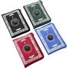 Anlising Islamic Travel Prayer Mat, Anlising with Compass Pocket Sized Carry Bag and Attached Compass Prayer Rug Portable Polyester 60 * 100cm 4pcs