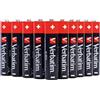 VERBATIM Batterie alcaline AA Premium I 1,5V I Pile stilo AA-LR6 I Pile stilo AA I Pile per lettori MP3, fotocamera, telecomando, rasoio ecc. I Pile alcaline Premium I 24 pezzi