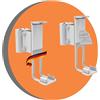 PureMounts PM-SOM-101 Supporto da parete per altoparlante, compatibile con Sonos® One, Sonos® One SL, Sonos® Play: 1, carico: 3 kg, bianco