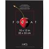 MCS Format Frame Cornici, Nero, 10 x 13