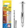 Rapid Confezione da 10 Tasselli ad Espansione in Metallo per Pareti Cave in Cartongesso e Truciolari dallo Spessore di 18-32 mm, Supportano fino ad un Carico di 40 Kg