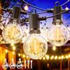 ZOTOYI Catena Luminosa Esterno, 45M Catene Luminose da Esterno Impermeabile IP65, 60+3 G40 LED Plastica Lampadine, Warmweiß 2700K Luci da Esterno Giardino per GiardinoTerrazza Natale Festa