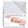 babybay lenzuolo con angoli babybay in spugna adatto per i modelli Maxi, Midi, Boxspring, Comfort e Comfort Plus, bianco, 89 x 50 cm (1 confezione)