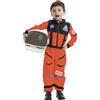 Spooktacular Creations JOYIN Costume astronauta NASA con visiera spaziale mobile Casco da astronuata per bambini Arancione Halloween (X-Large (13-15 yrs))