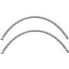 AERZETIX - Set di 2 tubi di alimentazione per miscelatore femmina 3/8'' - maschio M10 - lunghezza 600mm - tubo di collegamento/bagno/cucina - flessibile di rubinetto sanitario - C51107