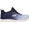 Skechers 149536 Nvy, Sneaker Donna, Rivestimento In Rete Blu Navy, 36 EU