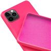 N NEWTOP Custodia Cover Compatibile per Samsung Galaxy A12, Ori Case Guscio TPU Silicone Semi Rigido Colori Microfibra Interna Morbida (Fucsia Fluo)