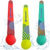 Schildkröt Set di Palline per Imersione in Neoprene, 3 Palinne Com Coda, Riempite di Sabbia, in Piedi sul Fondo, 970327