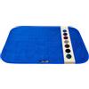 Aladino il tappeto Magico Zerbino Originale Interno/Esterno per Casa, Bagno & Cucina - Antiscivolo, Lavabile, Ultra Assorbente, Disponibile in diverse misure e colori, Made in Italy 50x65cm,Blu