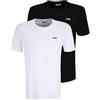 Fila Maglietta da Uomo Brod Tee/Double Pack, Melange Grigio Chiaro Chiaro, XL