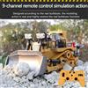 Telecomando Bulldozer 1/24 Light & Sound di Ingegneria Auto Escavatore