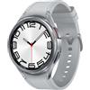 Samsung Smartwatch Samsung Galaxy Watch 6 R960 Classic 47mm Bluetooth Argento NO SAMSUNG PAY [SAMW6960SIEU]