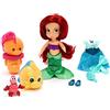 Disney Princess Ariel Arcobaleno, bambola ispirata al film Sirenetta con  coda cambia colore per bambini dai 3 anni in su