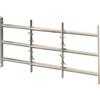Alberts 553616 Griglia per finestra Amsterdam, estensibile, zincata blu, 450 x 500-650 mm