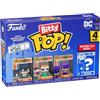 Funko Bitty Pop - DC Comics 4 Pack - Batman / The Riddler / Batgirl / Mystery