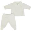 Fs - Baby TUTINA NEONATO NASCITA 2 PEZZI IN COTONE TRAPUTANTO