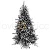 Albero Di Natale Innevato 180 Cm Grappa Pine 796 Rami - Diametro 105 Cm