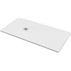 PIATTO DOCCIA STONE RETTANGOLARE 80X120 BIANCO EFFETTO PIETRA SLIM