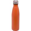 BIANCHERIAWEB Borraccia Termica 500ml Bottiglia Acqua Thermos caffè E Bevande Calde in Acciaio in Tinta Unita Doppio Strato Borraccia Arancione