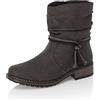 Rieker donna Stivaletti Z6893, signora Bottini,boots,stivale,mezzo stivale,scarpa di transizione,scarpa invernale,foderato,grigio (grau / 45),36 EU / 3.5 UK