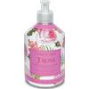 L'Erbolario 3 ROSA FOGLIE DETERGENTE PER MANI E CORPO 490 ML EDIZIONE LIMITATA
